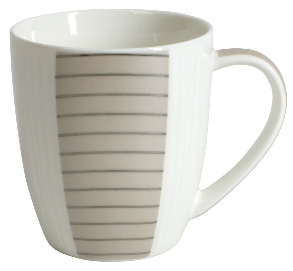 Cană 360 ml Fala din porțelan decorativă – DOMOTTI