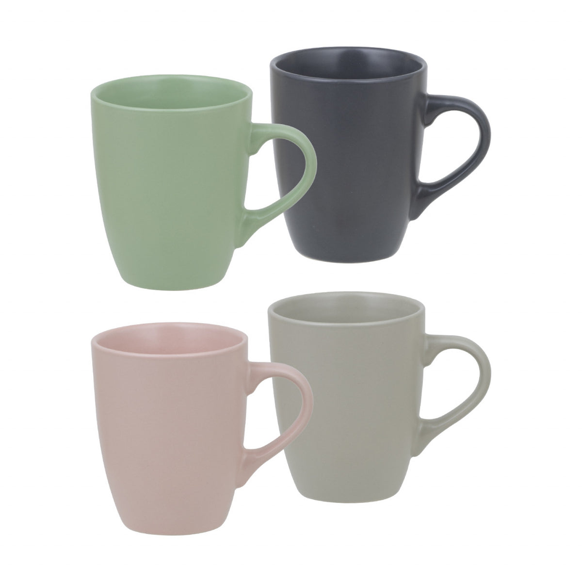 Cană ceramică 350 ml, culori mixte Pastelli DOMOTTI 42466