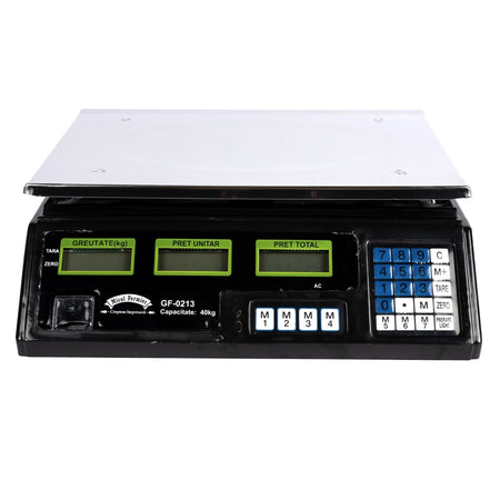 Cântar electronic Micul Fermier 40 kg cu afișaj dublu, model 1 GF-0213