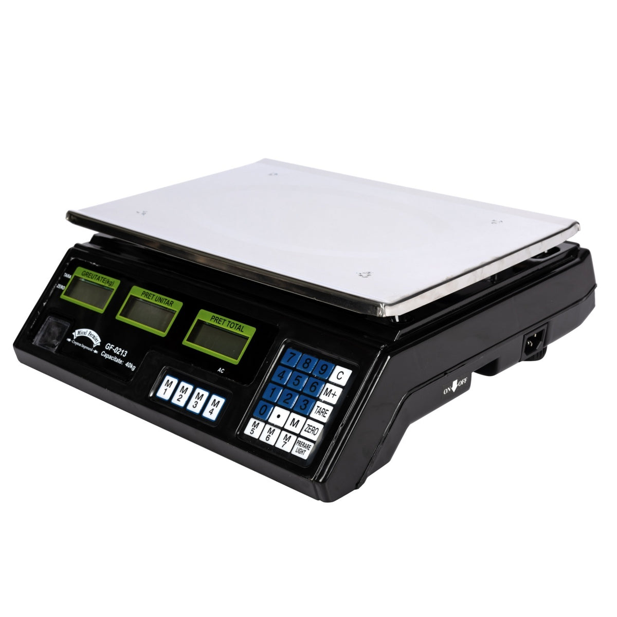 Cântar electronic Micul Fermier 40 kg cu afișaj dublu, model 1 GF-0213
