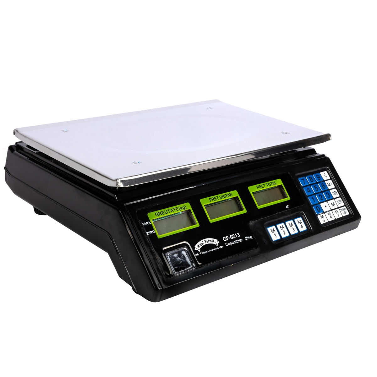 Cântar electronic Micul Fermier 40 kg cu afișaj dublu, model 1 GF-0213