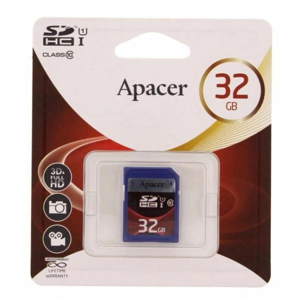 Card Micro Sdhc Uhs-1 32 Gb, Cls10,  Apacer, Cu Adaptor