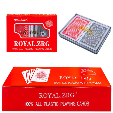 Carti De Joc Din Plastic Royal 2set/cutie