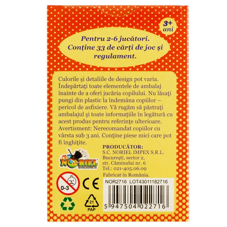 Cărți de joc Păcălici Vintage pentru copii NORIEL NOR2716