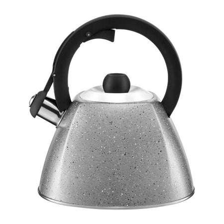 Ceainic inox 2,3 L cu fluier, Silverstone, bază inducție Ambition 37176