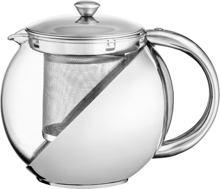 Ceainic din sticlă cu infuzor inox, colecția Lumen, Ambition 1000 ml