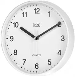 Ceas Perete 20cm Argintiu Teesa