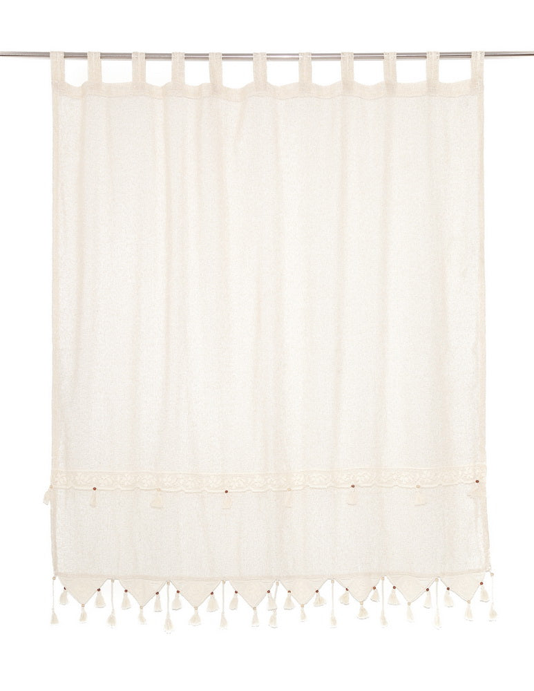 Perdea Valentini Bianco, 140x100 Cm Pr005