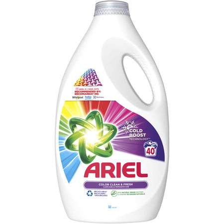 Detergent Rufe Lichid 2l Lenor Color Ariel