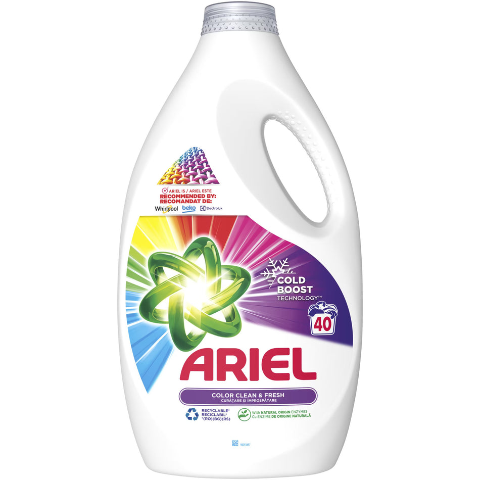 Detergent Rufe Lichid 2l Sensitive Ariel