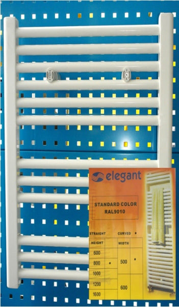 Radiator Baie 600x1200 Portprosop Drept Profil Rotund