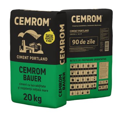 Ciment Cemrom 42.5 N Sac 20 Kg