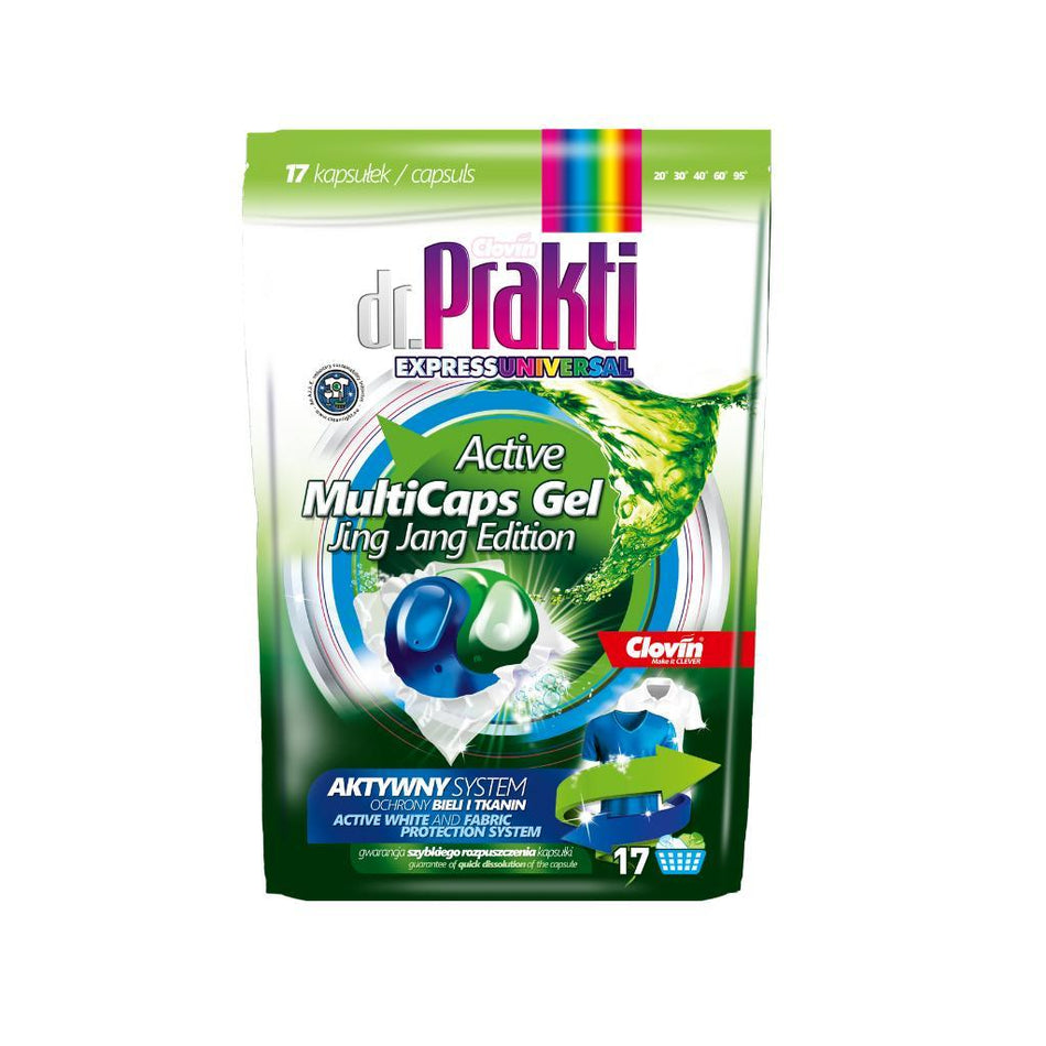 Detergent Capsule, Dr. Prakti Duocaps 17 X 18g, 306g