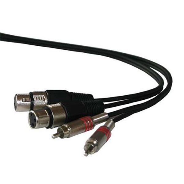 Cablu 2rca Tata/2xlr Mama 5m