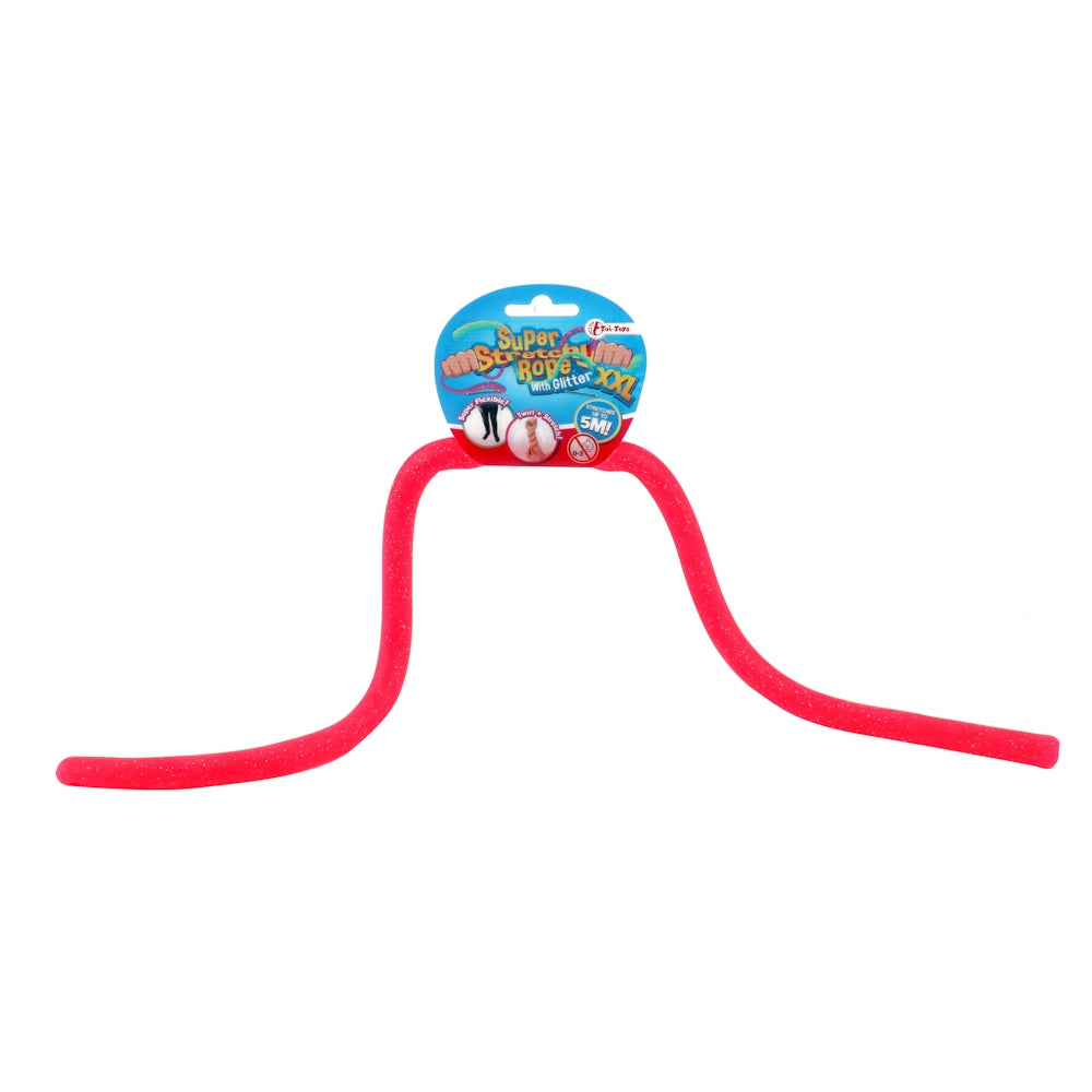 Coarda Elastica Glitter, Super Stretchy, 50 Cm - Toi-toys