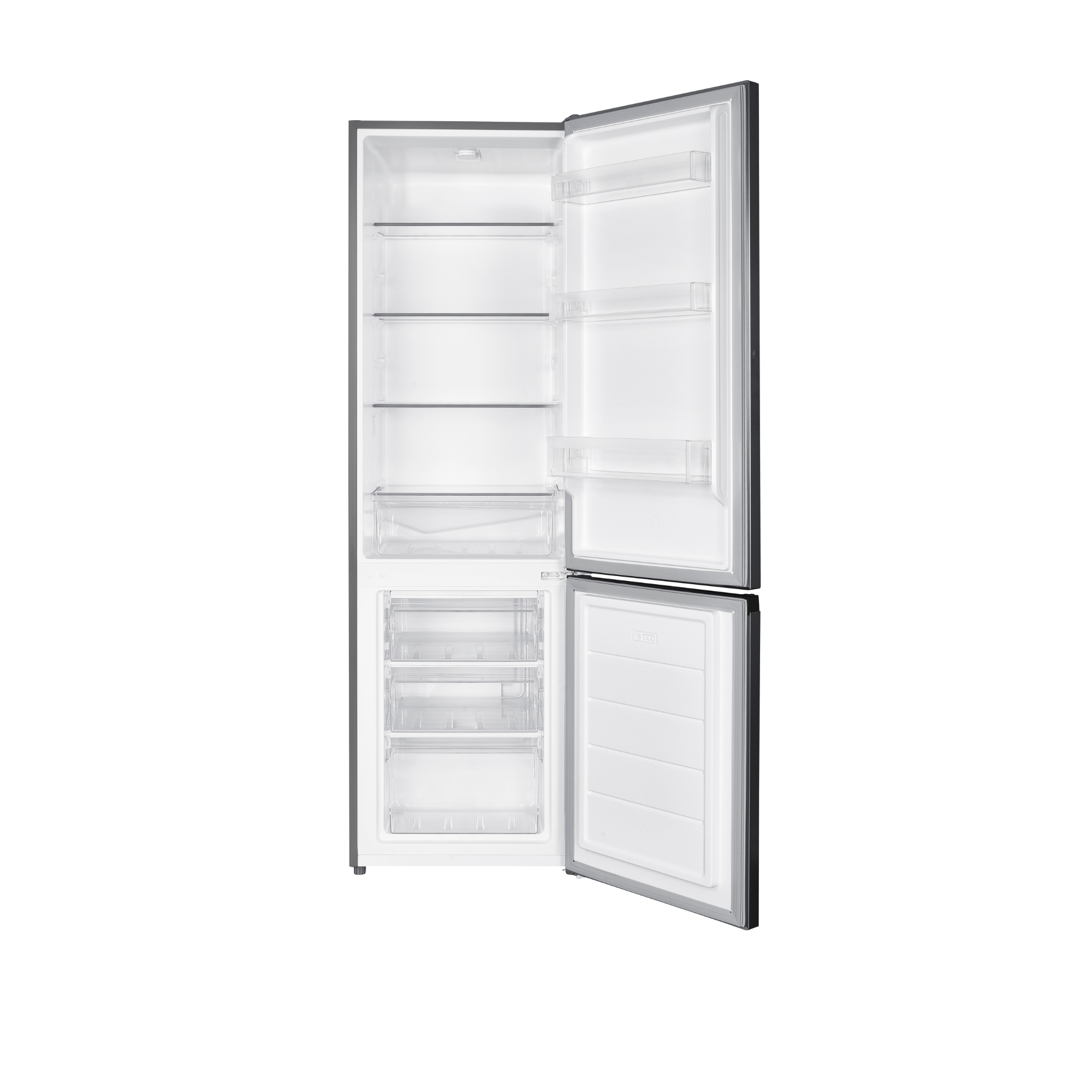 Combina Frigorifica Albatros  262 Litri, Clasa E, H 180cm, Argintiu