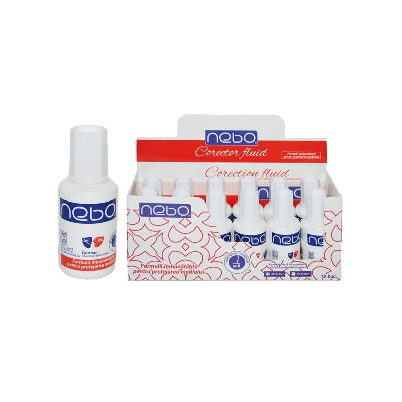 Corector Fluid, 12 Ml - Nebo 16918