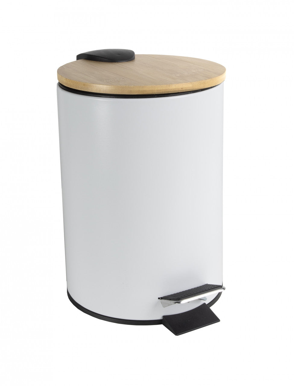 Coș de gunoi cu pedală 3L capac bambus Scandic JOTTA