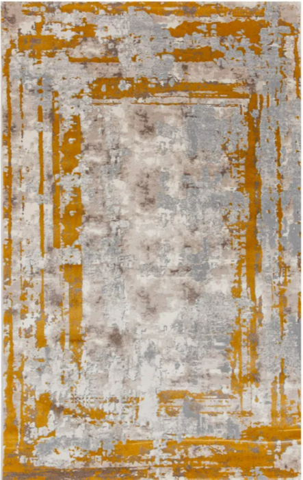 Covor Rose Auriu- Bej, 100x200cm