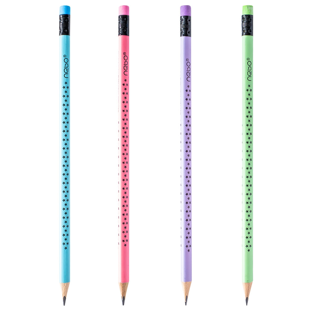 Creioane grafit HB, 48 buc/set - NEBO