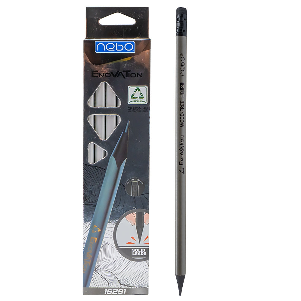 Creioane Grafit Hb, 12 Buc/set - Nebo