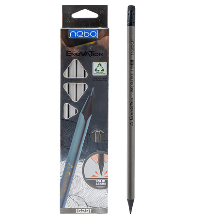 Creioane Grafit Hb, 12 Buc/set - Nebo