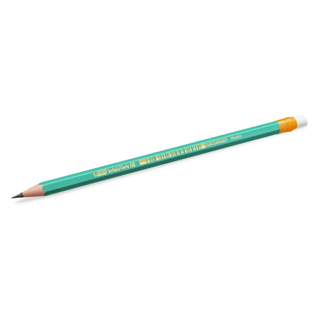 Creion HB cu radieră Eco Evolution 655 12/set, corp hexagonal, BIC 8803323
