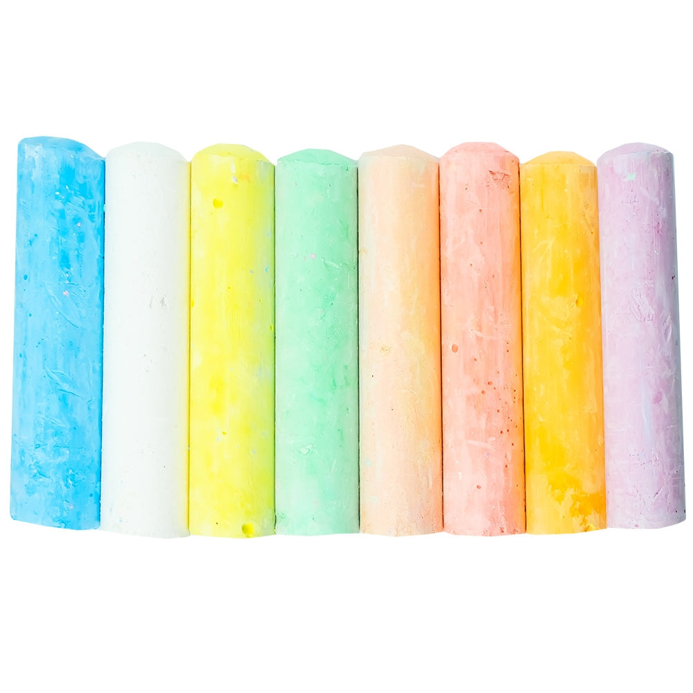 Creta JUMBO color, rotunda, 12 buc/set - NEBO