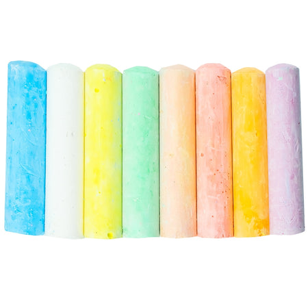 Creta JUMBO color, rotunda, 12 buc/set - NEBO