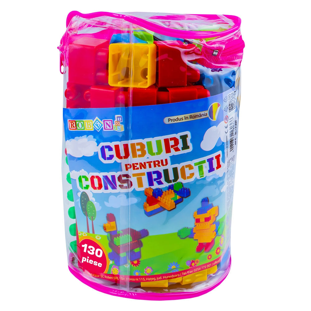 Cuburi 130 Piese Robentoys