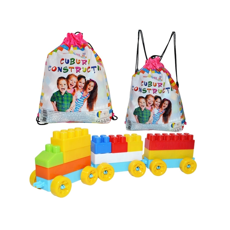 Cuburi Constructii In Rucsac, 320 Piese/570g 16129