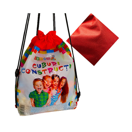Cuburi Constructii In Rucsac, 320 Piese/570g 16129