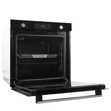 Cuptor Incorporabil Samus, 2500w, 80l, Clasa A, Negru