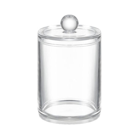 Cutie beauty rotundă transparentă cu capac 7 cm JOTTA pentru baie
