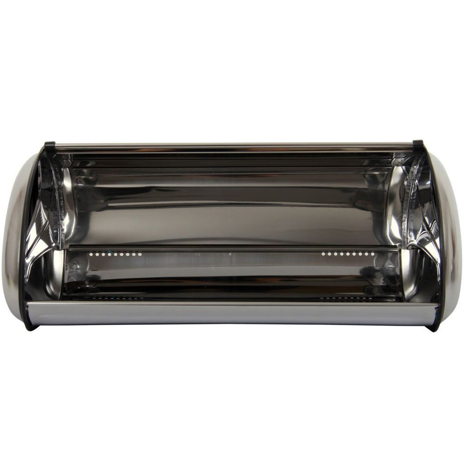 Cutie depozitare pâine Rufus Domotti, inox cu capac, design modern 44 × 28 × 19 cm