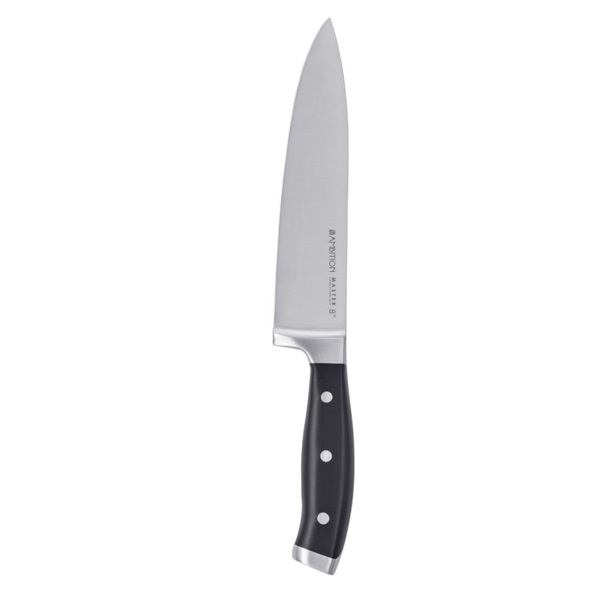 Cuțit chef 20 cm, Master, mâner ergonomic, oțel inoxidabil Ambition 80319
