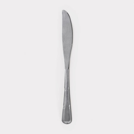 Cuțit de masă 20.7 cm, Natalia, oțel inoxidabil, elegant, lavabil în mașină, DOMOTTI 89540