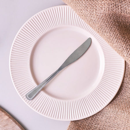 Cuțit de masă 20.7 cm, Natalia, oțel inoxidabil, elegant, lavabil în mașină, DOMOTTI 89540