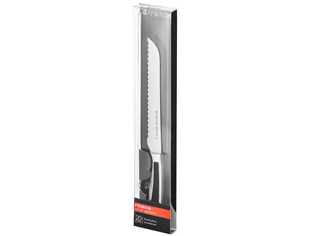 Cuțit pâine 20 cm, premium, oțel inoxidabil, mâner ergonomic Ambition 20478