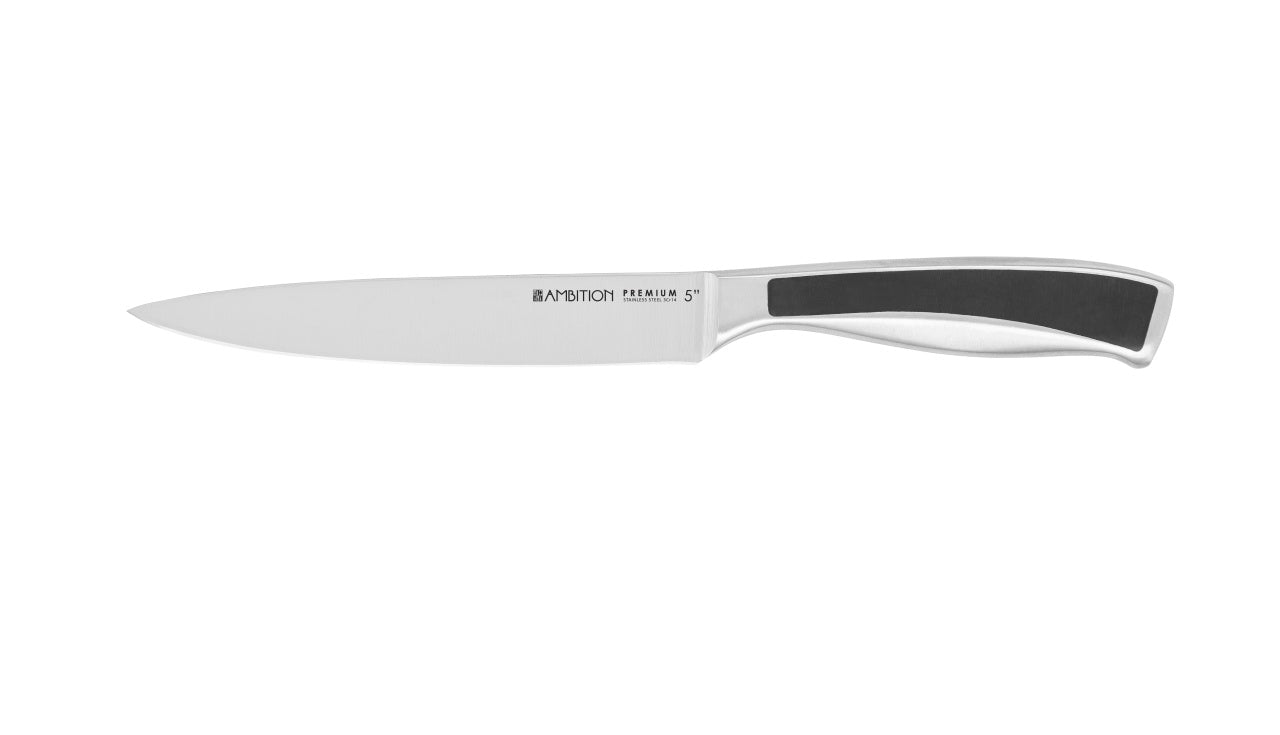 Cuțit universal Premium AMBITION din oțel inoxidabil, design elegant 13 cm