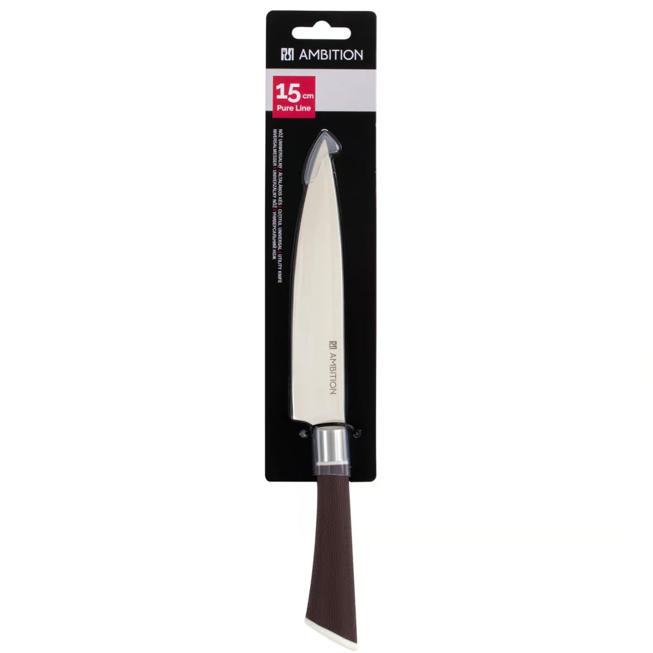 Cuțit universal Ambition Pure Line pentru bucătărie, inox