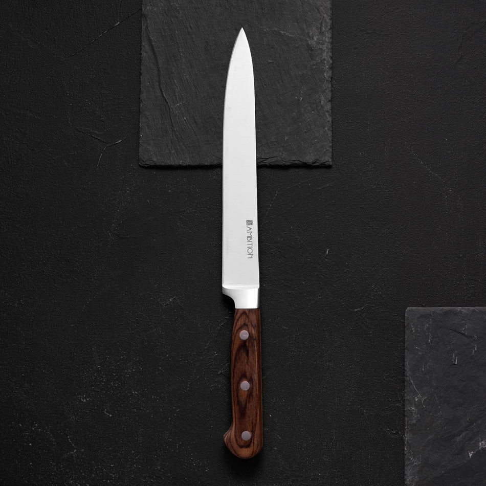 AMBITION Cuțit universal Titanium, ergonomic, cu lamă din oțel inoxidabil 20 cm