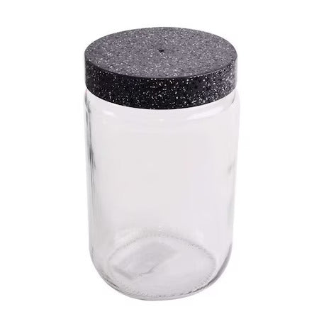 Cutie Rotunda Din Sticla Cu Capac, 0.72l