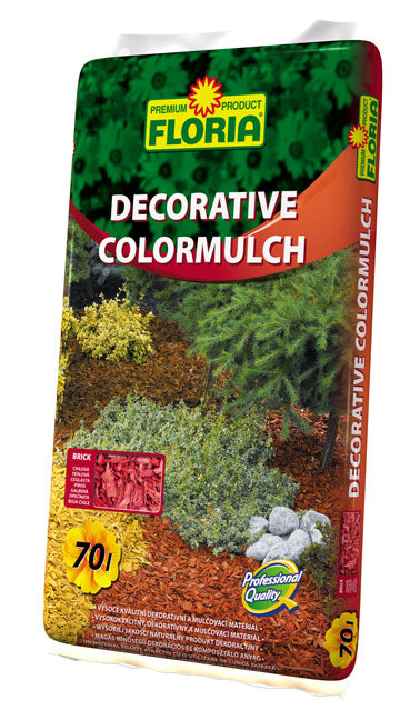 Mulch Colorat Decorativ Portocaliu