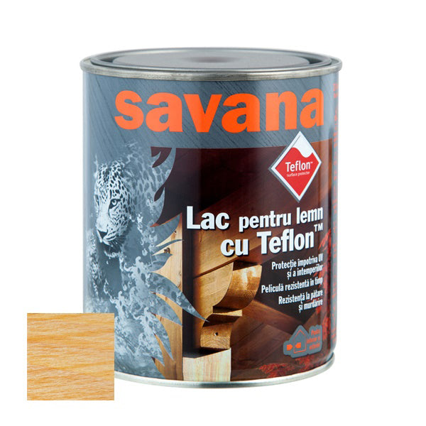 Lac Pentru Lemn 3d Savana Ultrarezist Cu Teflon Teak 2.5l