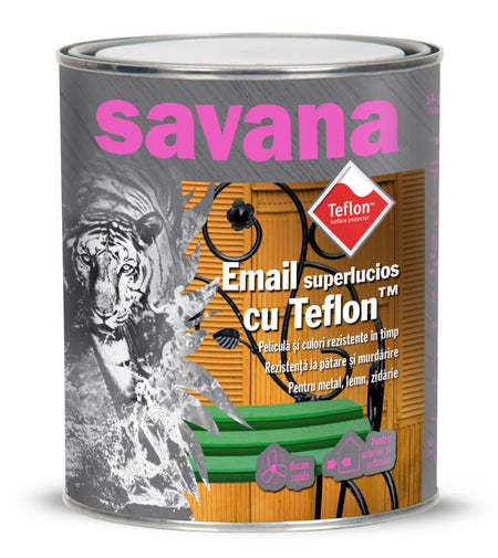 Email Superlucios Rost Satin Pt. Lemn / Metal Gri 0.6l
