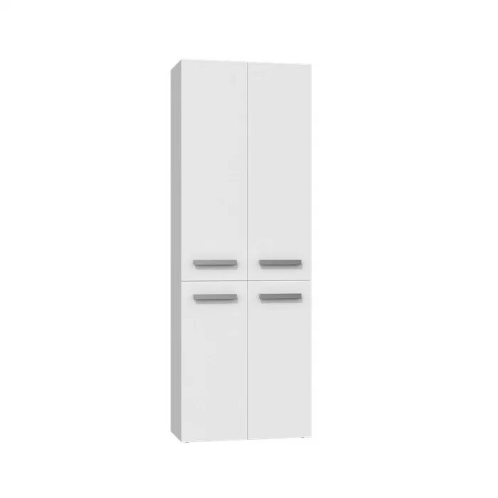 Dulap Baie Mea 170cm Cu Sertar Dsm 2d1s Picioare Alb Lucios