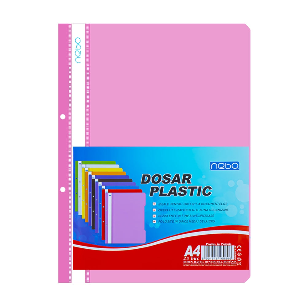 Dosar Plastic A4, Roz