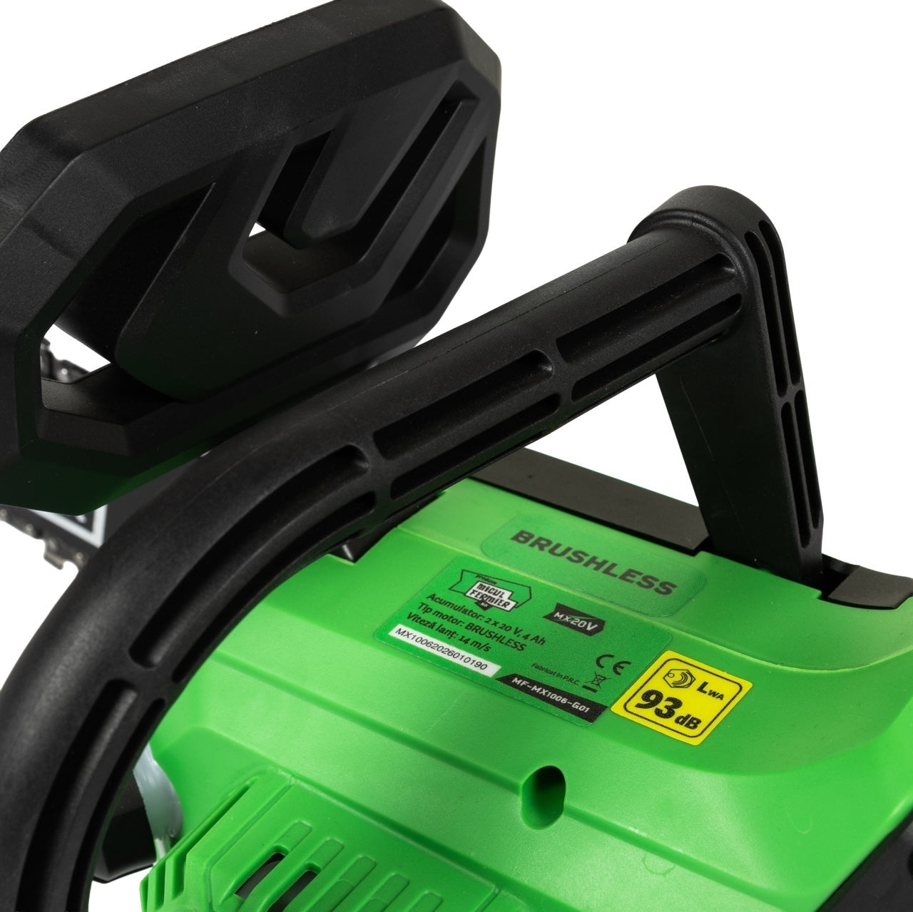 Drujbă electrică 40V 2x4Ah 16" Brushless MF-MX1006-G01 Micul Fermier