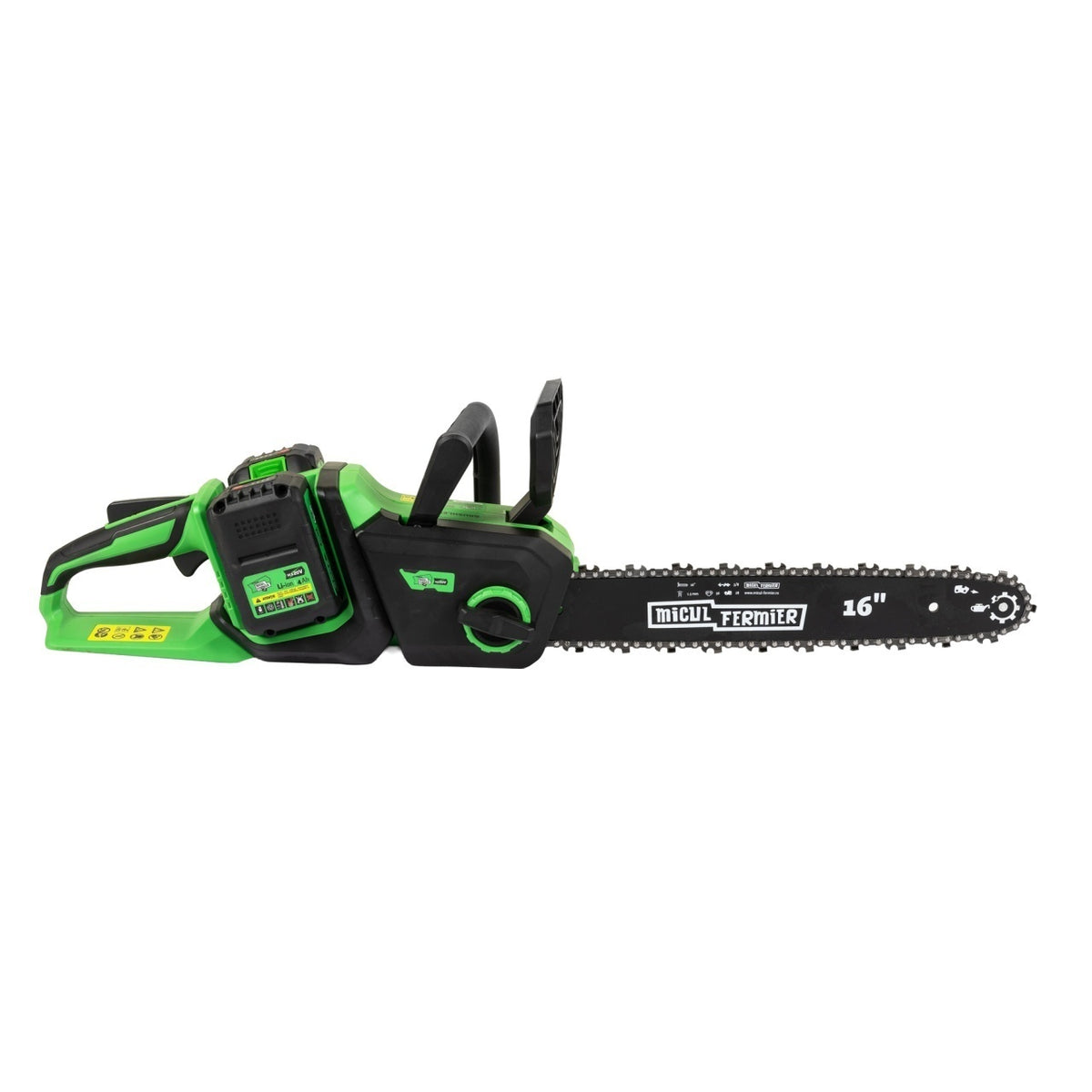 Drujbă electrică 40V 2x4Ah 16" Brushless MF-MX1006-G01 Micul Fermier